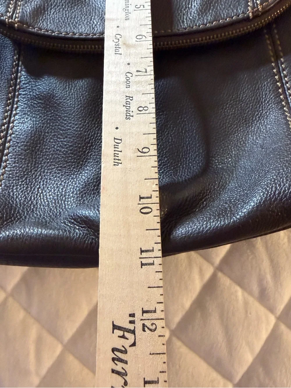 The Sak leather material bag